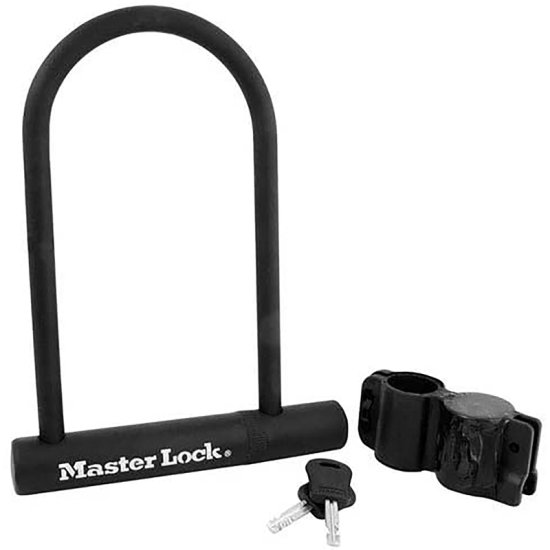 (image for) Master Lock 8 in. H X 6-1/8 in. W Steel Double Locking U-Lock