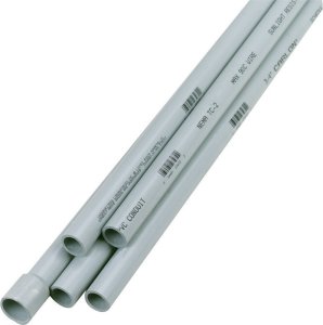 (image for) 3/4 in. Dia. x 10 ft. L PVC Electrical Conduit For Rigid