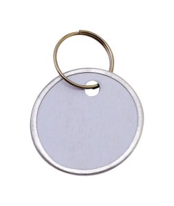 (image for) TAGS KEY ROUND 1-1/4"WHT