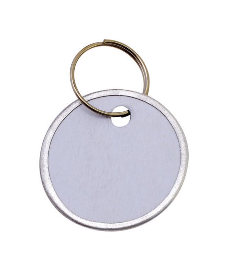 (image for) TAGS KEY ROUND 1-1/4"WHT