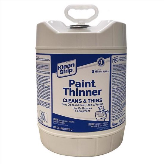 (image for) Klean Strip Mineral Spirits Paint Thinner 5 gal