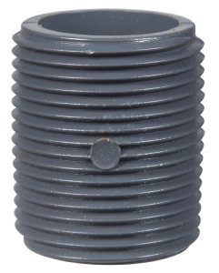 (image for) Schedule 80 1 in. MPT PVC Close Nipple