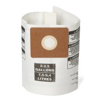 (image for) 2 in. L x 8 in. W Wet/Dry Vac Filter Bag 2 to 2-1/2 ga