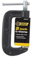 (image for) 2 in. x 1 in. D Adjustable C-Clamp 1 lb. 1 pc.