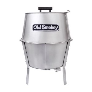 (image for) Old Smokey Products 17 in. Charcoal Grill Silver