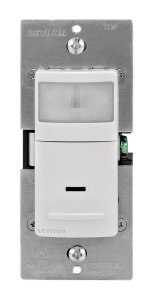 (image for) Single Pole Motion Sensor Switch White 1 pk