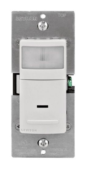 (image for) Single Pole Motion Sensor Switch White 1 pk