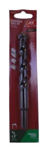 (image for) 5/8 in. x 6 in. L Steel Percussion Drill Bit 1 pc.