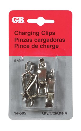 (image for) 5 Battery Charging Clips 4 pk