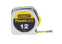 (image for) PowerLock 12 ft. L x 0.5 in. W Tape Measure Silver 1 pk