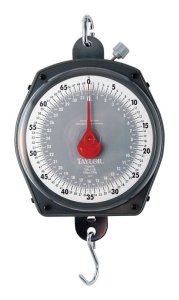 (image for) Silver Analog Hanging Scale 70 lb.