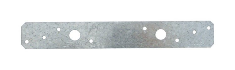 (image for) 9 in. H x 1.25 in. W 20 Ga. Galvanized Steel
