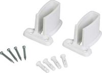 (image for) CLOSETMAID White Plastic Heavy-Duty Shelf Bracket 2-Pack