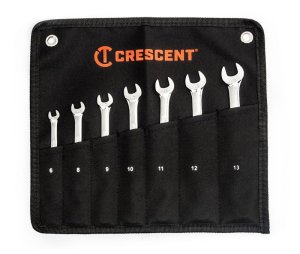 (image for) Crescent 12 Point Metric Combination Wrench Set 7 pc