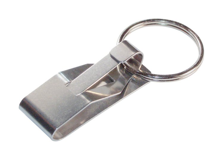 (image for) Metal Silver Belt Hooks/Pocket Chains Key Chain