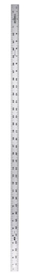 (image for) 36 in. L x 1-1/8 in. W Aluminum Straight Edge Yardstick SAE