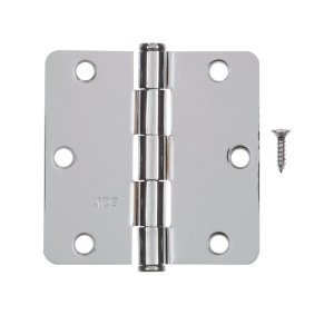 (image for) 3-1/2 in. L Polished Residential Door Hinge 1 pk