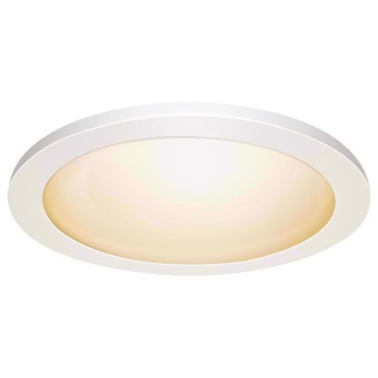 (image for) 11 in. L Frost White LED Flat Panel Light Fixture