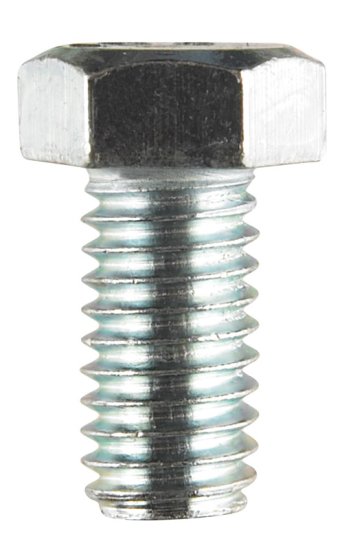 (image for) 3/8 in. Dia. x 3/4 in. L Zinc Plated Steel Hex Bolt 100