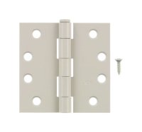 (image for) 4 in. L Prime Coat Door Hinge 1 pk