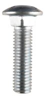 (image for) 1/2 in. Dia. x 2 in. L Zinc-Plated Steel Carriage Bolt 5