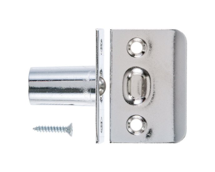 (image for) 1 in. H x 1 in. W x 2.1 in. D Chrome Metal Ball Catch