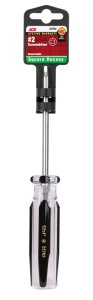 (image for) No. 2 Sizes x 4 in. L Square Recess Screwdriver 1 pc.