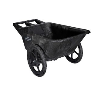 (image for) Rubbermaid Poly Farm Cart 8.75 cu ft