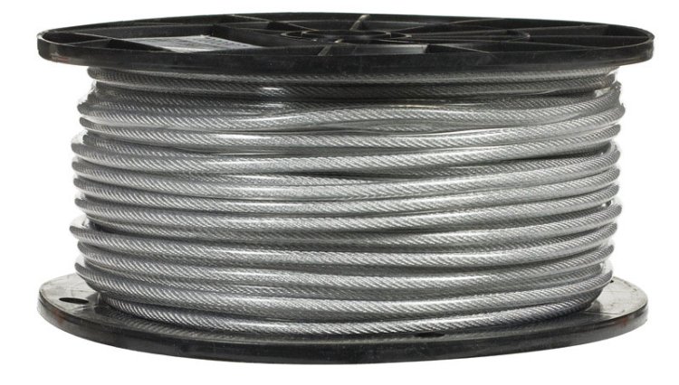 (image for) CABLE 3/32"7X7 CLRVNYL