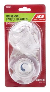 (image for) Universal Clear Acrylic Hot and Cold Handle