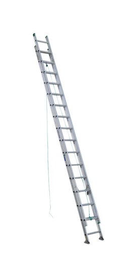 (image for) 32 ft. H x 17.33 in. W Aluminum Extension Ladder Type II