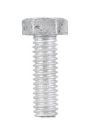 (image for) 5/16 in. Dia. x 1 in. L Hot Dipped Galvanized Steel Hex