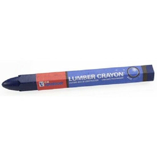 (image for) 4.5 in. L x 0.5 in. W Lumber Crayon Blue Metal 1 pc.
