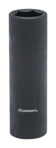 (image for) Crescent 1/2 in. X 1/2 in. drive SAE 6 Point Deep Impact Socket 
