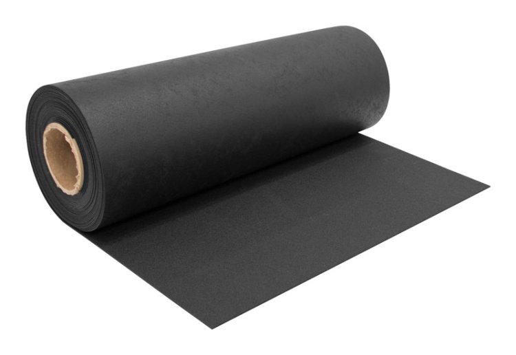 (image for) Multy Home 35 ft. L X 36 in. W Black Nonslip Runner
