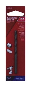(image for) 11/64 in. x 3-1/4 in. L High Speed Steel Drill Bit 1 pc.