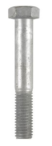 (image for) 5/8 in. Dia. x 4 in. L Hot Dipped Galvanized Steel Hex B