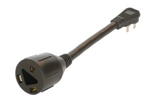 (image for) 14/3 STW 125 volt 9 in. L Appliance Cord
