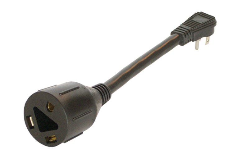 (image for) 14/3 STW 125 volt 9 in. L Appliance Cord
