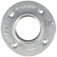 (image for) 2 in. FPT Galvanized Malleable Iron Floor Flange