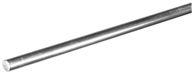 (image for) 72 in. L x 0.4 in. Dia. Aluminum Rod 1 pk