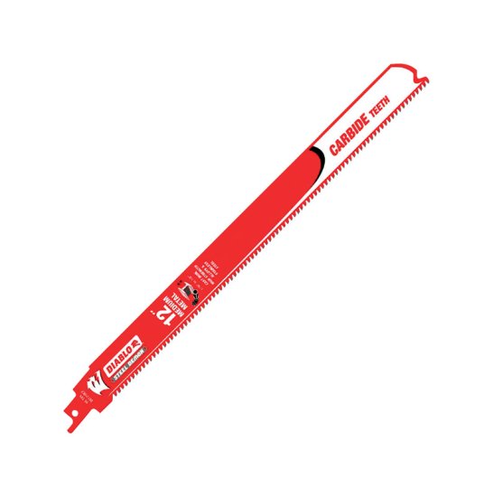 (image for) Steel Demon 12 in. Carbide Reciprocating Saw Blade 10 TPI