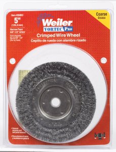 (image for) Vortec Pro 5 in. Crimped Wire Wheel Brush Carbon Steel 60