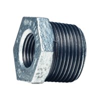 (image for) 3 in. MPT x 2-1/2 in. Dia. FPT Galvanized Malleable