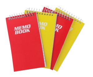 (image for) 3 in. W x 5 in. L Spiral Memo Book