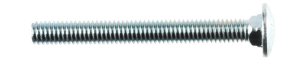 (image for) 5/16 in. Dia. x 3 in. L Zinc-Plated Steel Carriage Bolt