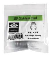 (image for) 3/8 in. FPT x 1/4 in. Dia. FPT Stainless Steel Redu