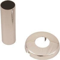 (image for) Gerber 4 in. Escutcheon and Sliding Sleeve in Chrome