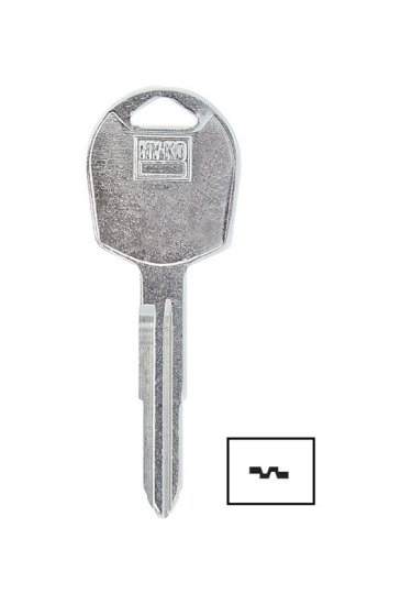 (image for) Traditional Key Automotive Key Blank Double sided For Kia