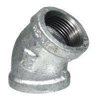 (image for) 2 in. FPT x 2 in. Dia. FPT Galvanized Malleable Iron
